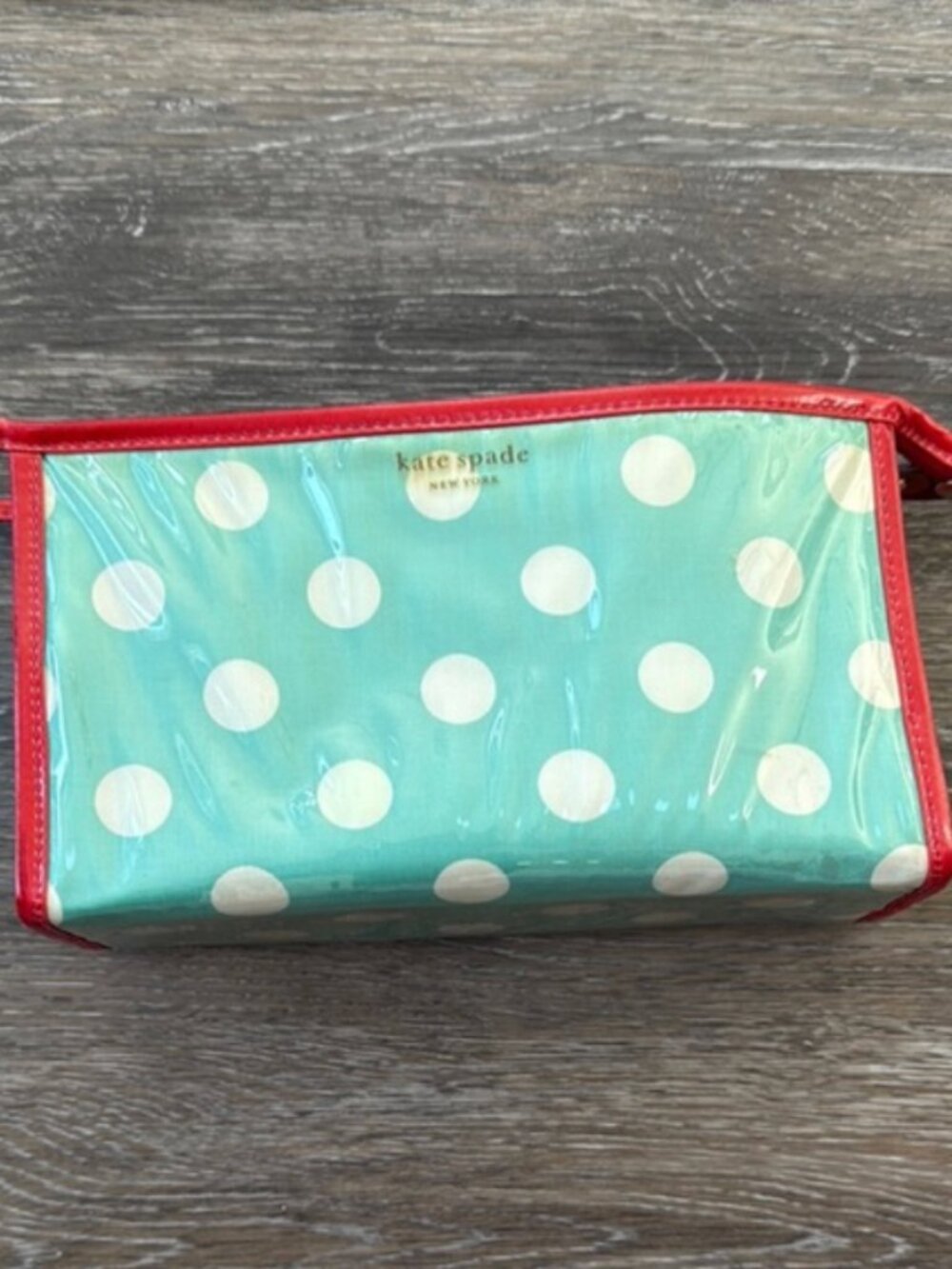 Kate Spade Polka Dot Cosmetic Bag
